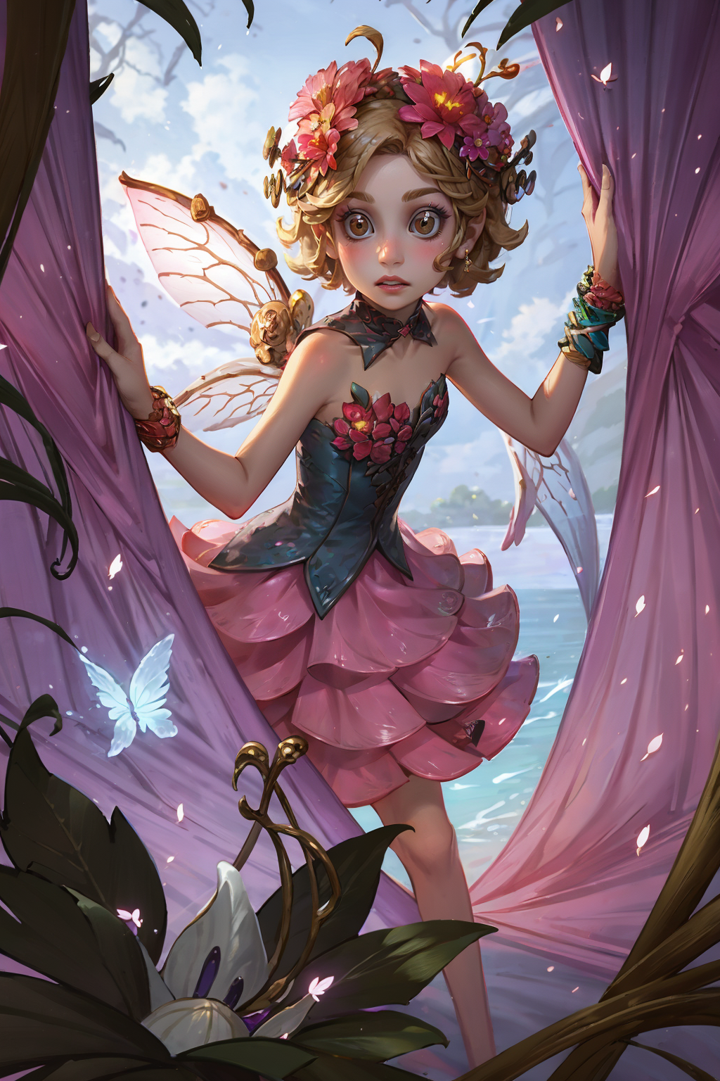 11161-3711954151-HEZI,the fifth personality,1girl,solo,flower,hair ornament,dress,hair flower,bare shoulders,wings,looking at viewer,curtains,par.png